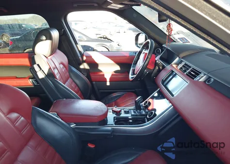 2016 Land Rover Range Rover Sport 5.0L V8 Supercharged Autobiography из США, поврежденный, VIN SALWV2EF4GA578586